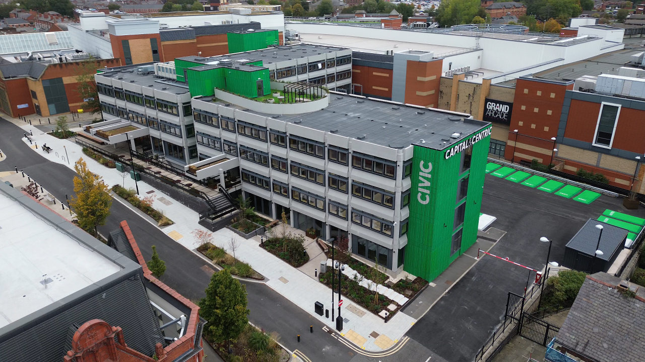 Office space in Wigan to rent.